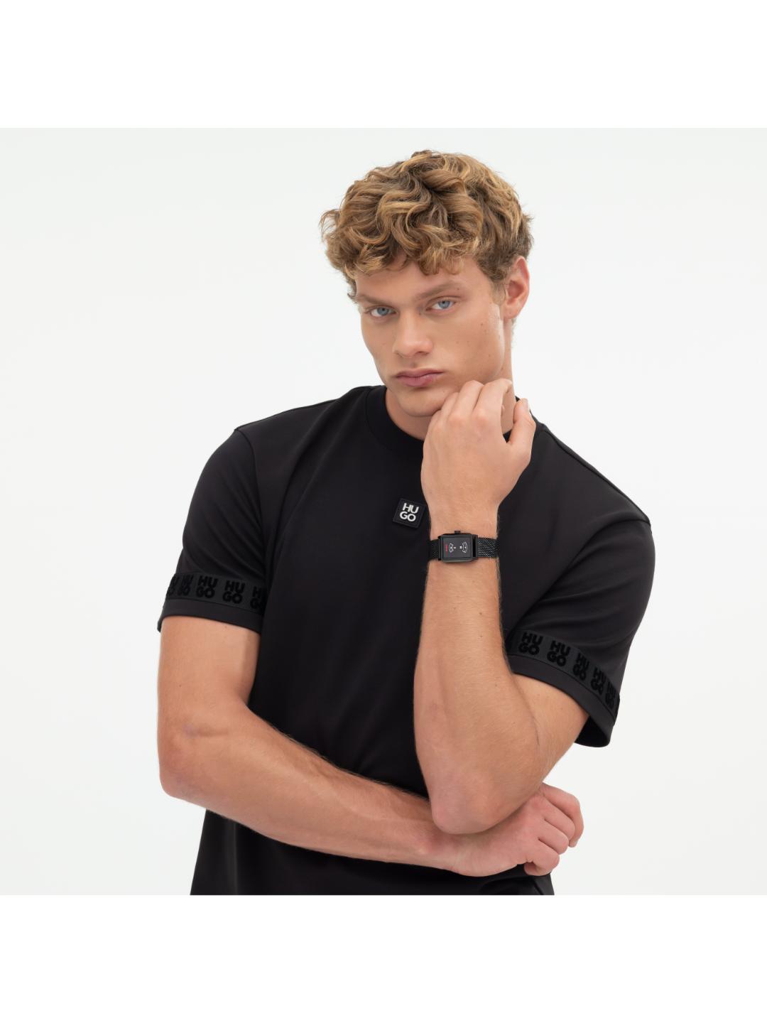 Hugo Steeze Black 28.5 mm Dial  Men Analog Watch 1530470