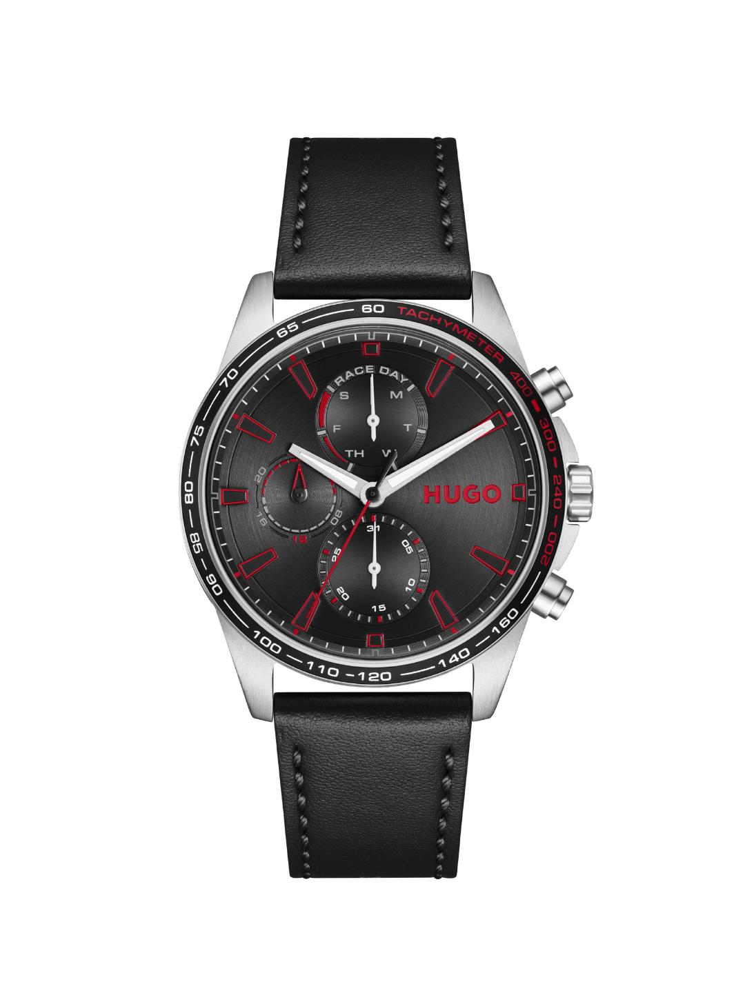 Hugo Drift Chrono Black 43 mm Dial Men Watch 1530475