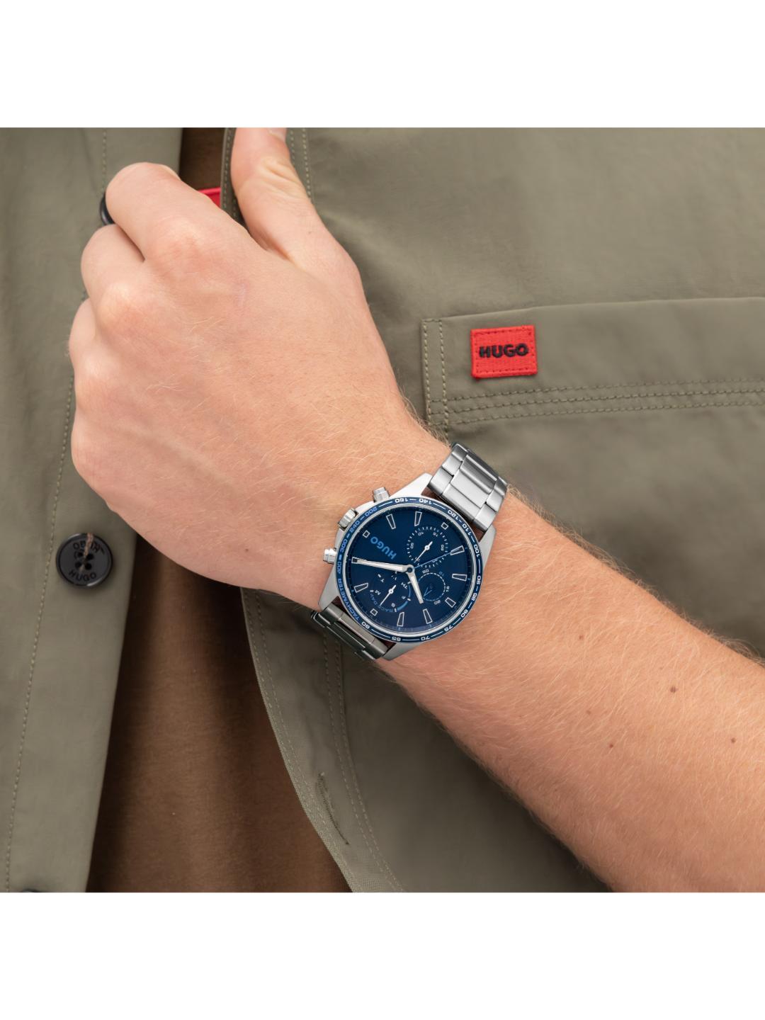 Hugo Drift Chrono Blue 43 mm Dial Men Watch 1530477