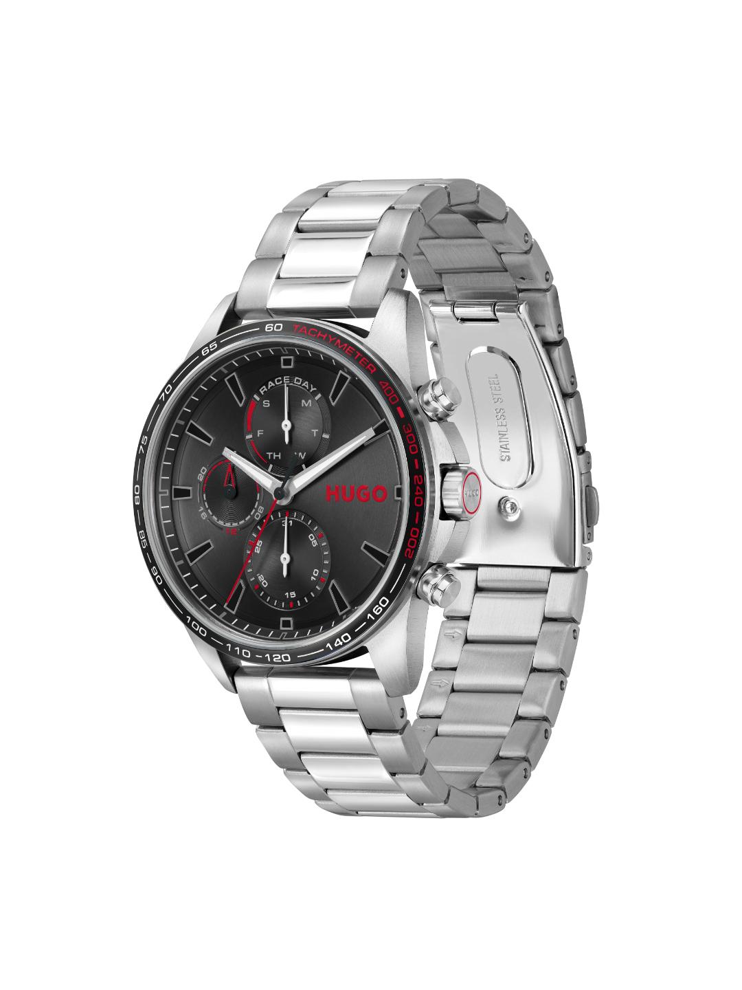 Hugo Drift Chrono Black 43 mm Dial Men Watch 1530478