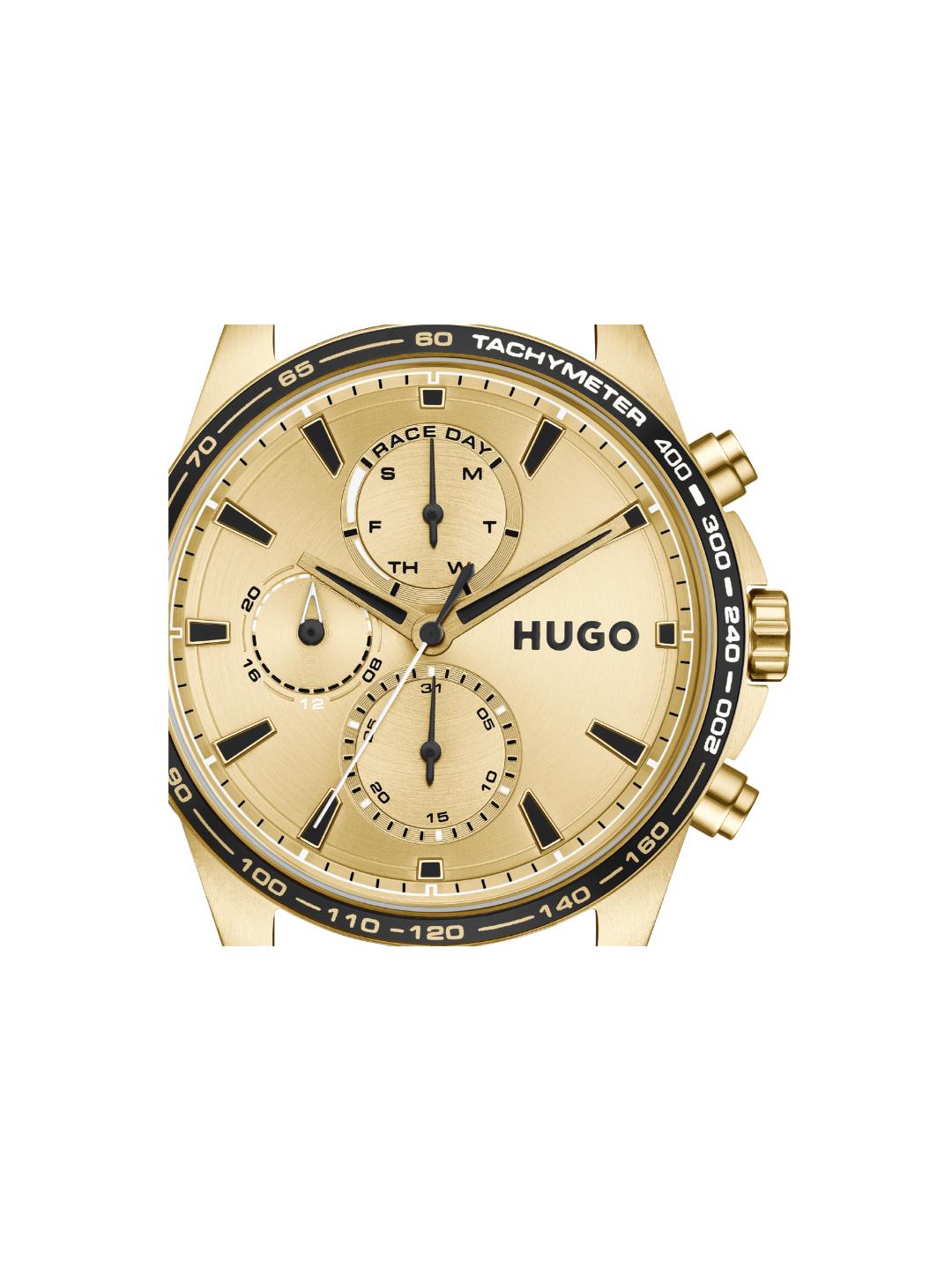 Hugo Drift Chrono Gold 43 mm Dial Men Watch 1530479
