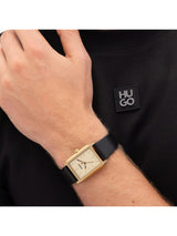 Hugo Steeze Gold 28.5 mm Dial  Men Analog Watch 1530481