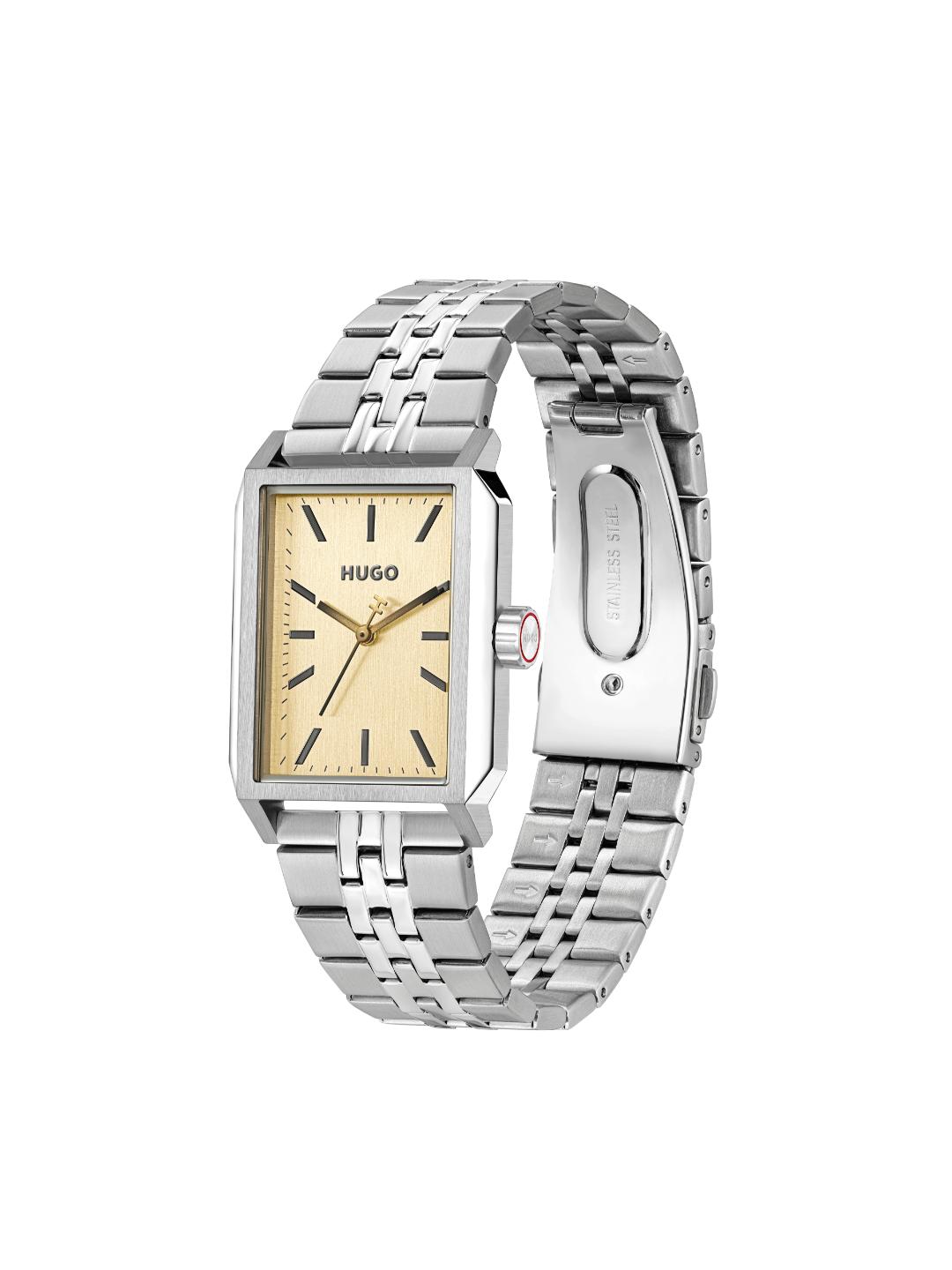 Hugo Steeze Gold 28.5 mm Dial  Men Analog Watch 1530482