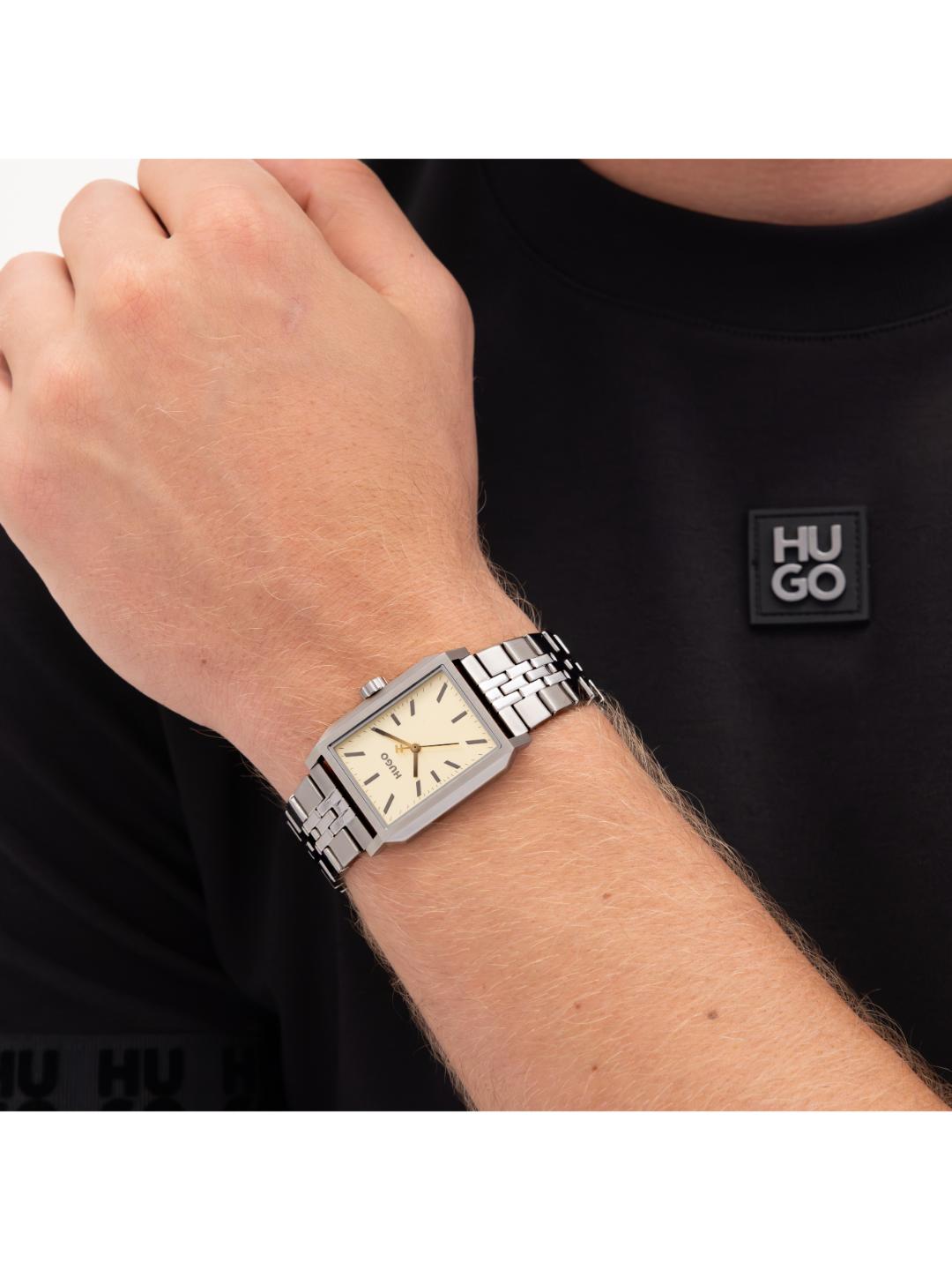 Hugo Steeze Gold 28.5 mm Dial  Men Analog Watch 1530482