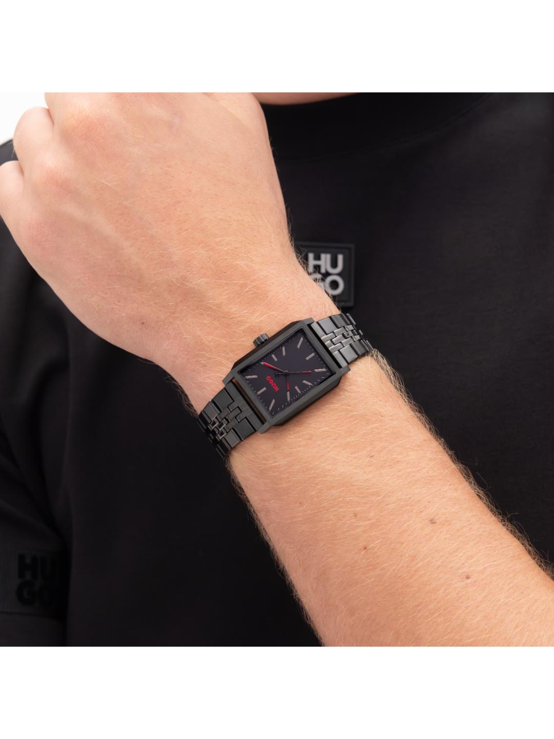 Hugo Steeze Black 28.5 mm Dial  Men Analog Watch 1530483