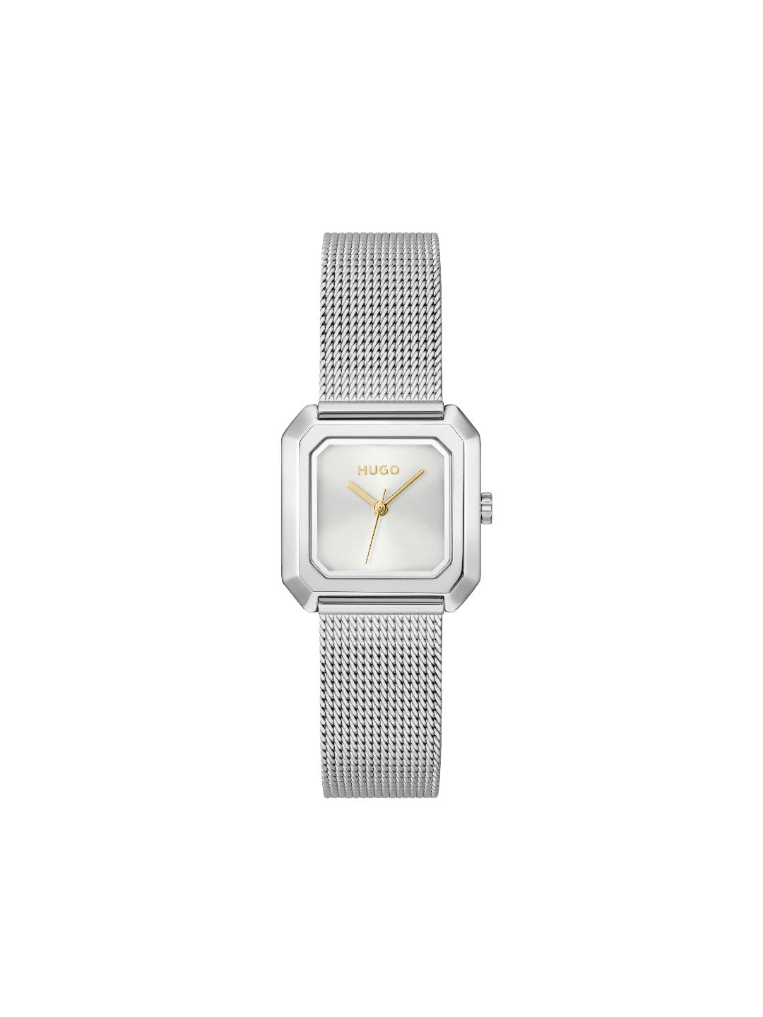 Hugo Hazel Basic Mini Silver 24 mm Dial Women Analog Watch 1540183