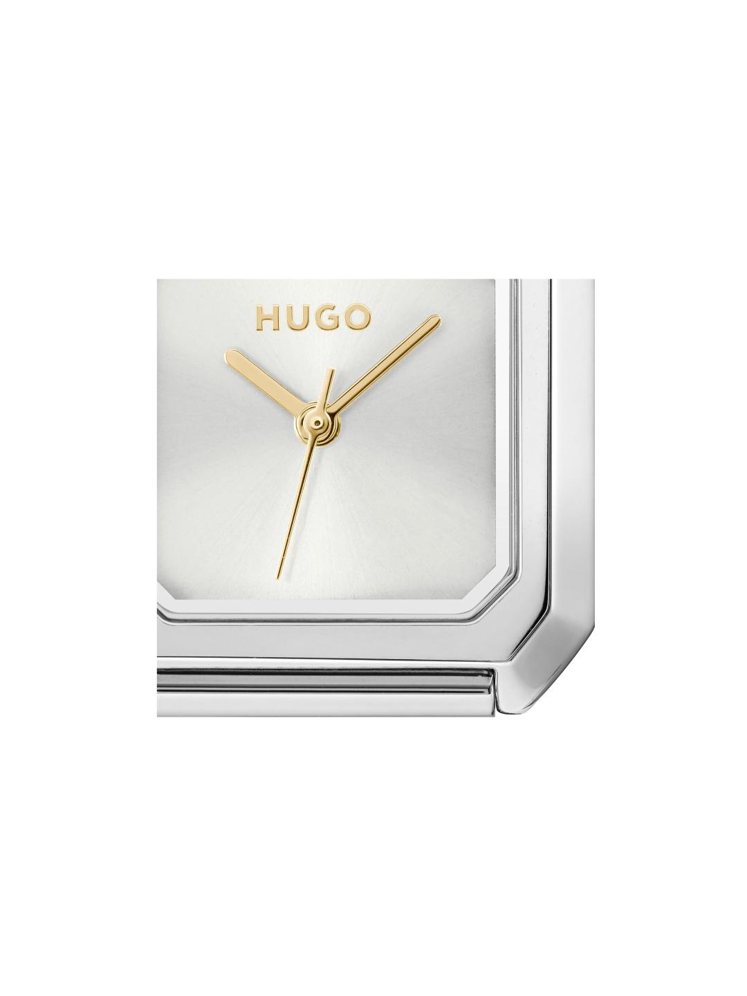 Hugo Hazel Basic Mini Silver 24 mm Dial Women Analog Watch 1540183
