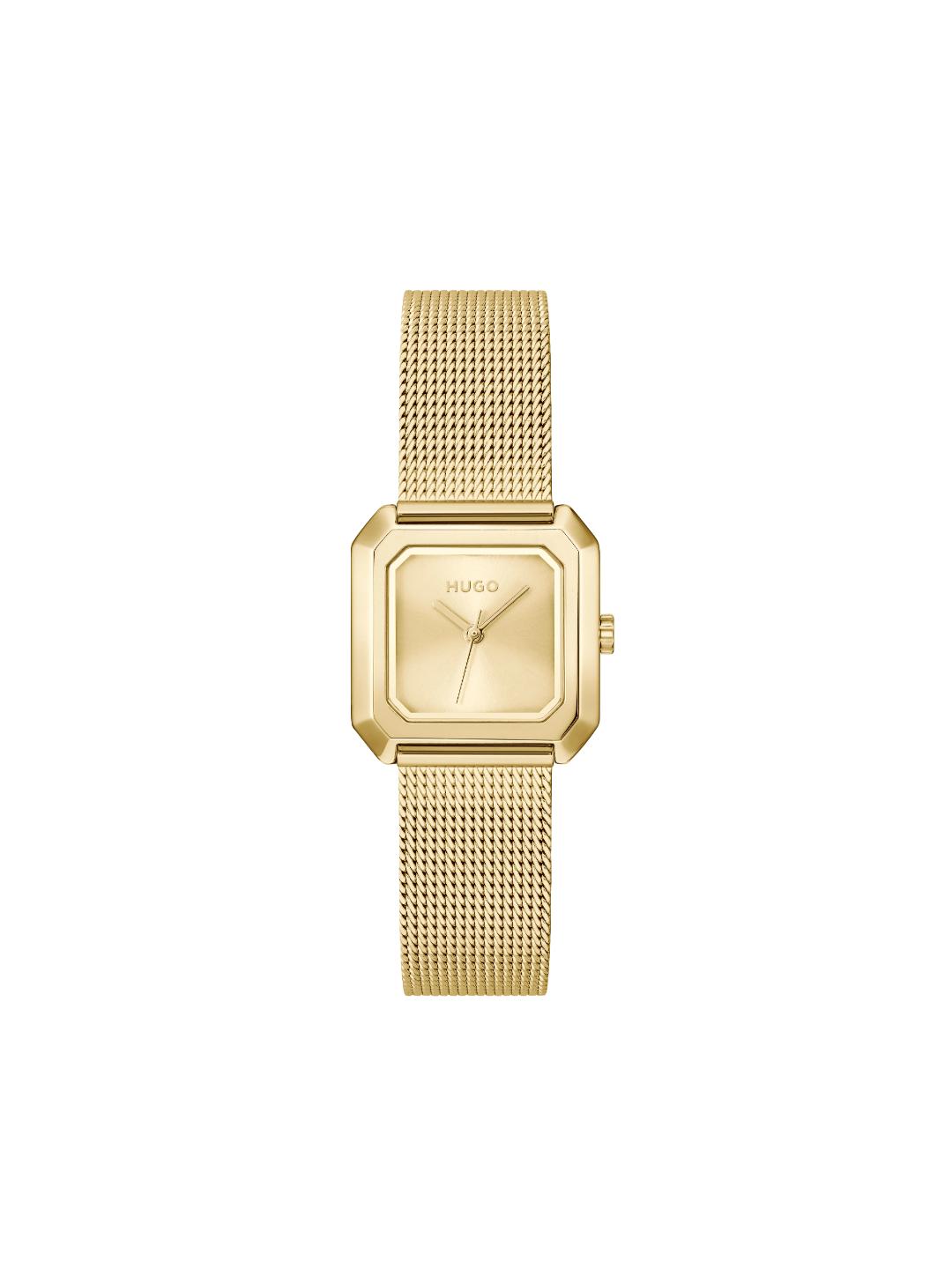 Hugo Hazel Basic Mini Gold 24 mm Dial Women Analog Watch 1540184