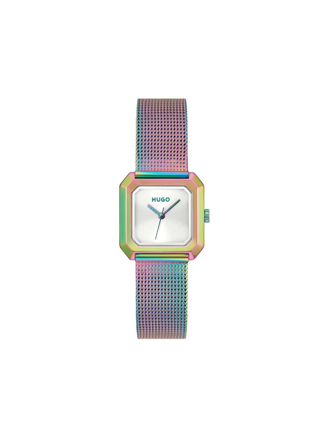 Hugo Hazel Basic Mini White 24 mm Dial Women Analog Watch 1540186