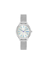 Hugo Glossy Basic Silver White 30 mm Dial Women Analog Watch 1540187