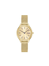 Hugo Glossy Basic Gold 30 mm Dial Women Analog Watch 1540188