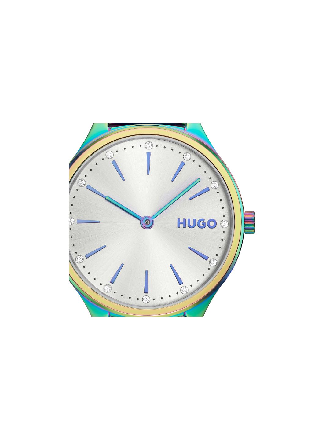 Hugo Glossy Basic White 30 mm Dial Women Analog Watch 1540189