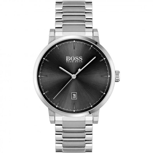 Boss CONFIDENCE 42 mm Black Dial Men Watch- 1570146