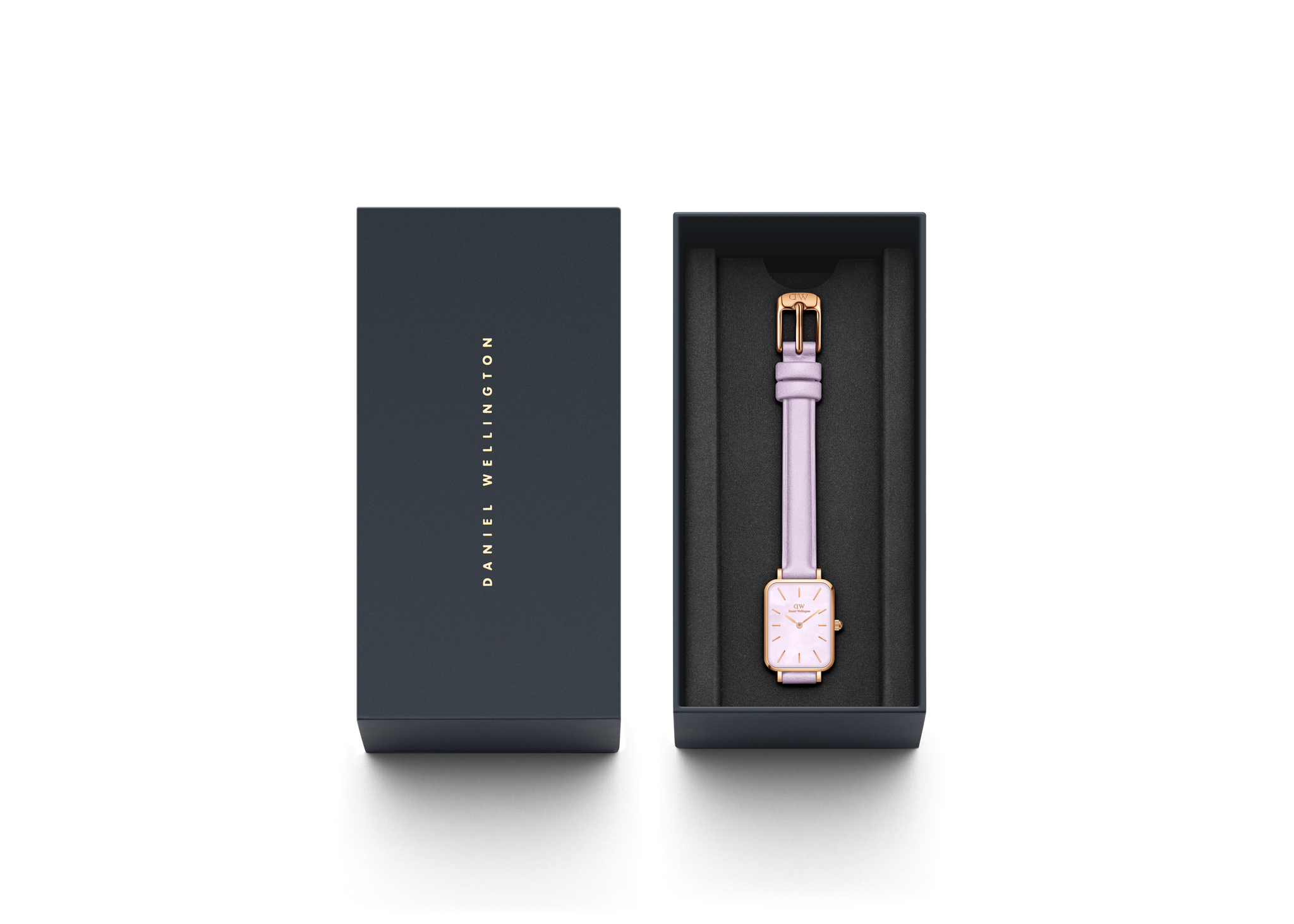 Daniel Wellington Mother of Pearl Purple Dial Women Analogue Watch  DW00100637