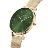 Daniel Wellington Green Dial Unisex Analogue Watch  DW00100481