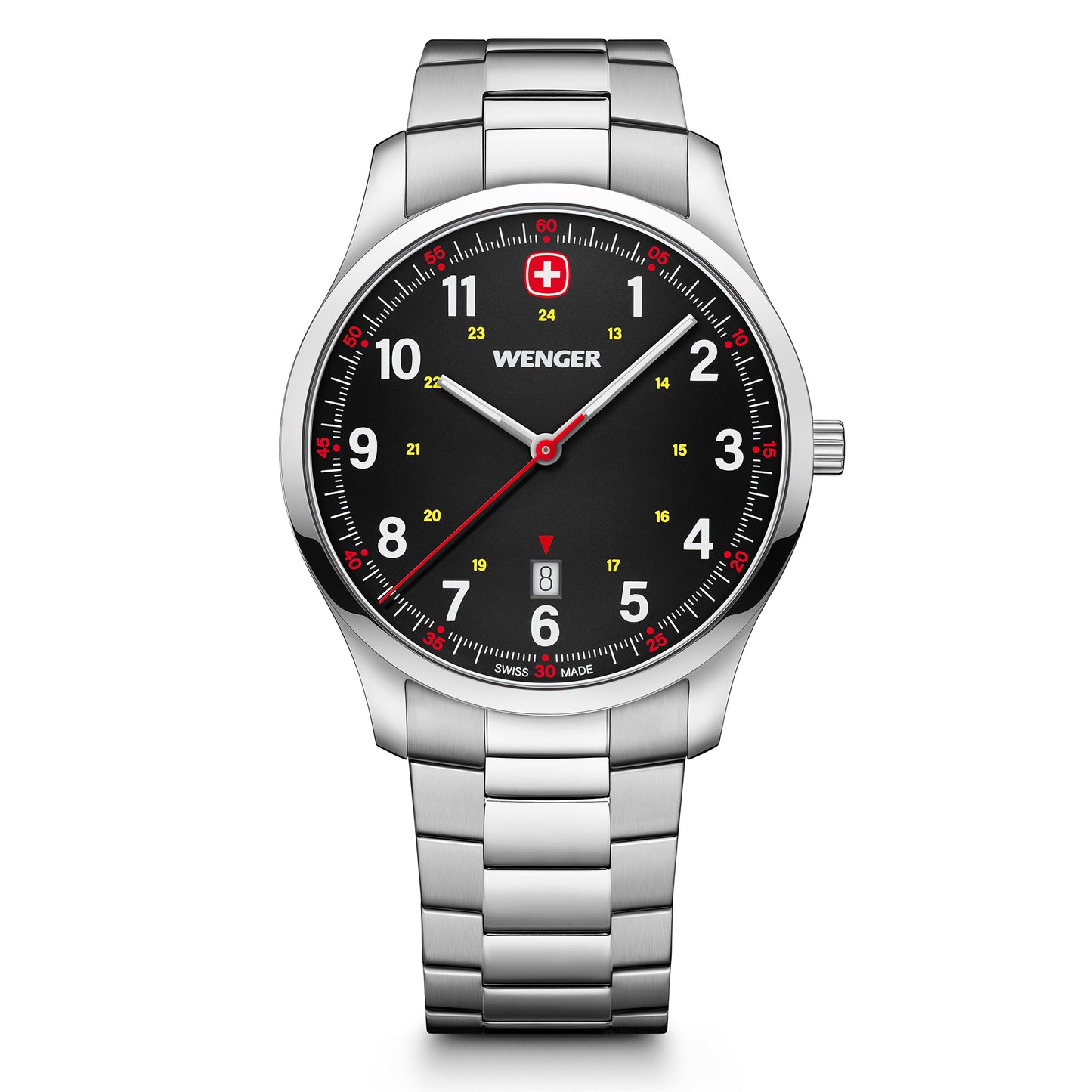 Wenger City Sport 42mm Black Dial Men Analog Watch 01.1441.131