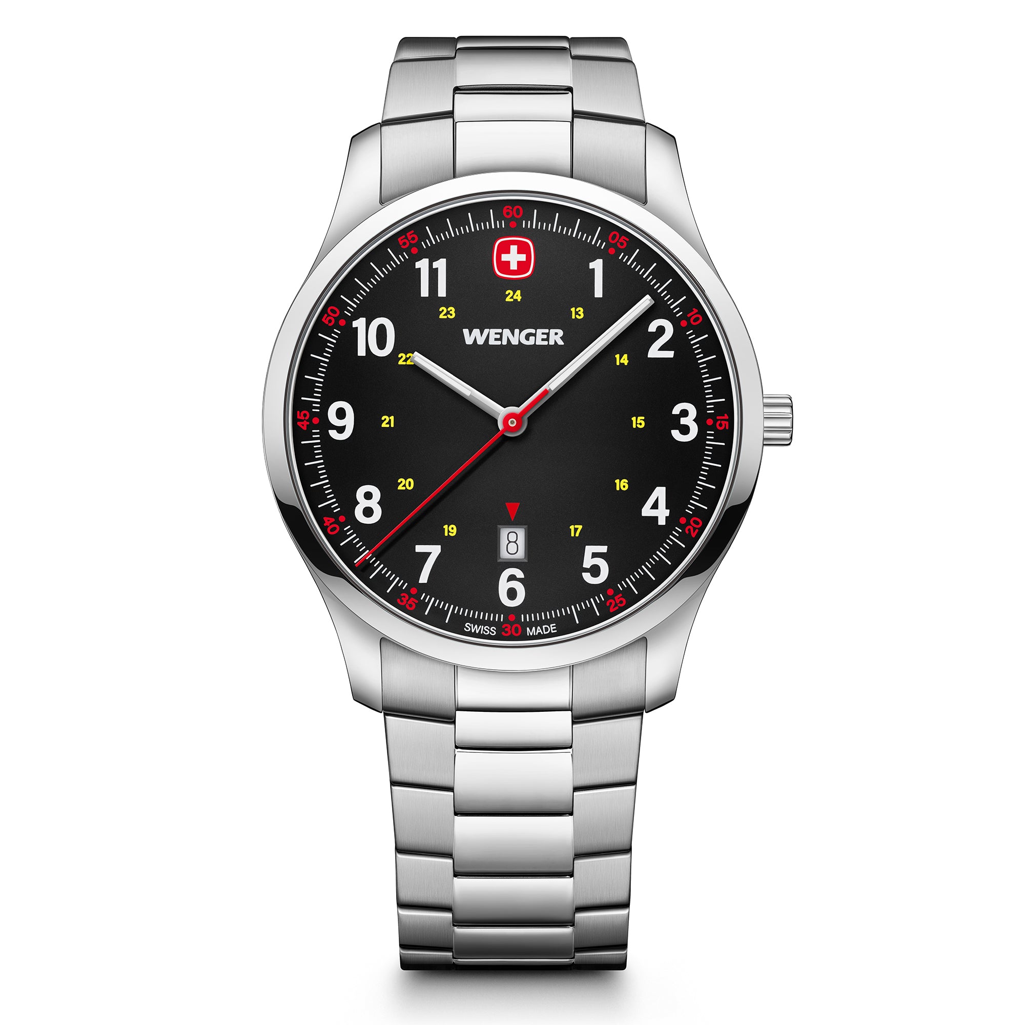 Wenger City Sport 42mm Black Dial Men Analog Watch 01.1441.131