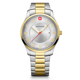 Wenger City Classic 42mm Silver Dial Men Analog Watch 01.1441.143