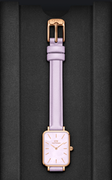 Daniel Wellington Mother of Pearl Purple Dial Women Analogue Watch  DW00100637