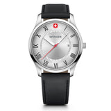 Wenger City Classic 42mm Silver Dial Men Analog Watch 01.1441.139