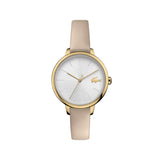 Lacoste CANNES 34 mm White Dial Women Analog Watch 2001126