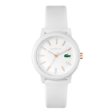 Lacoste L.12.12 Ladies Qtz Basic 36 mm White Dial Women Watch 2001211