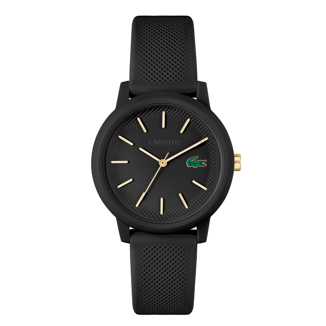Lacoste 12.12 Ladies Qtz Basic 36 mm Black Dial Women Watch-2001212
