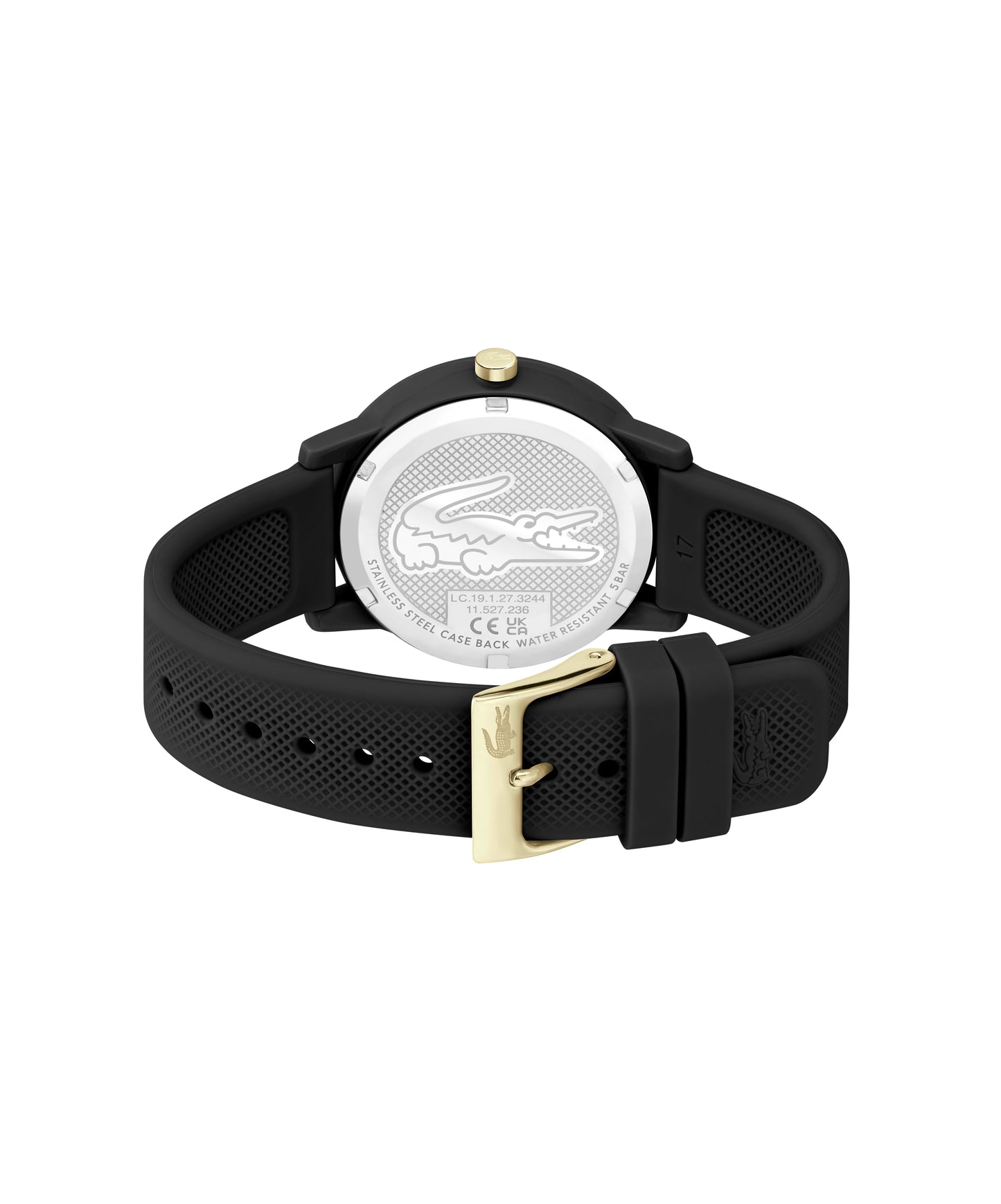 Lacoste 12.12 Ladies Qtz Basic 36 mm Black Dial Women Watch-2001212