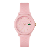 Lacoste L.12.12 Ladies Qtz Basic 36 mm Pink Dial Women Watch 2001213