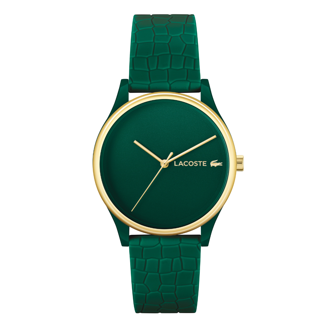 Lacoste CROCODELLE 36 mm Green Dial Women Watch 2001247