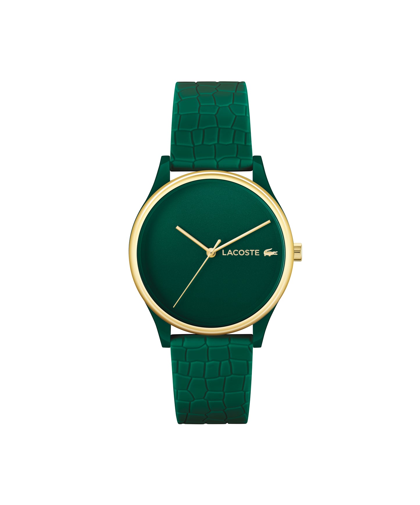 Lacoste CROCODELLE 36 mm Green Dial Women Watch-  2001247
