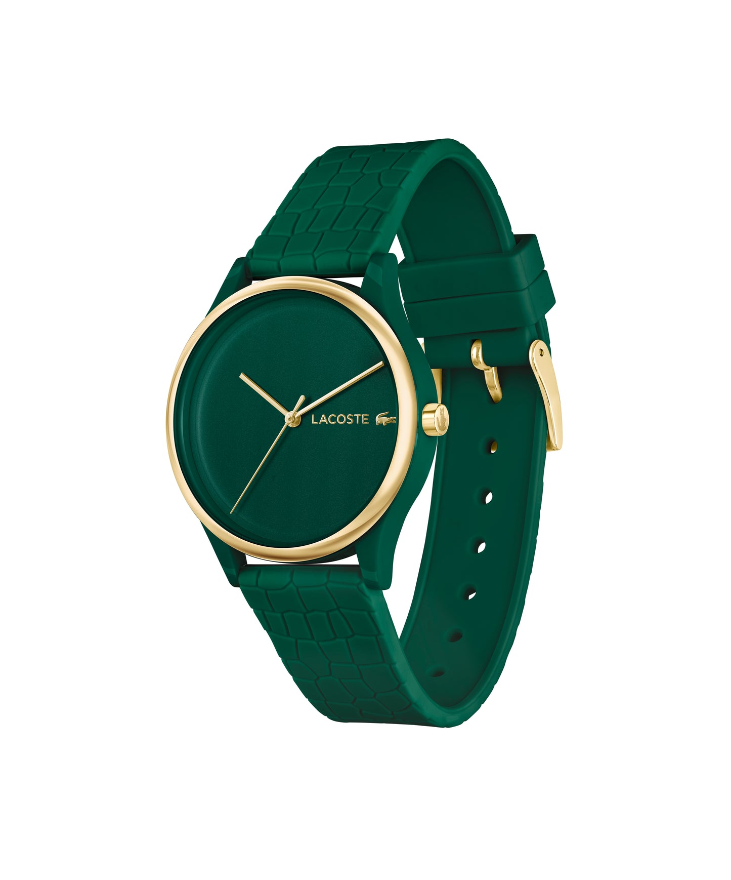 Lacoste CROCODELLE 36 mm Green Dial Women Watch-  2001247
