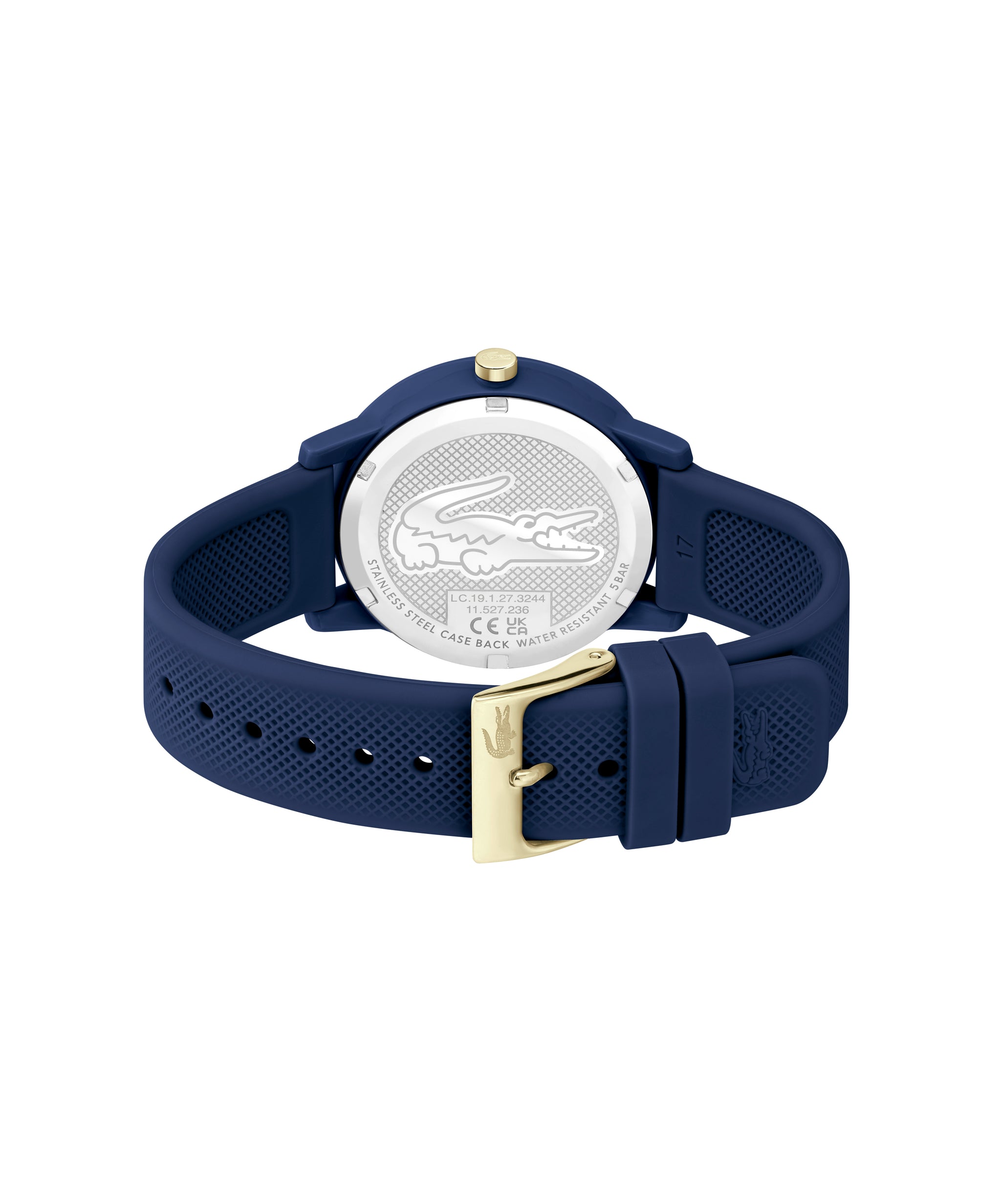 Lacoste L.12.12 Ladies Qtz Basic 36 mm Blue Dial Women Watch 2001271