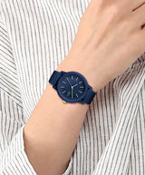 Lacoste L.12.12 Ladies Qtz Basic 36 mm Blue Dial Women Watch 2001271