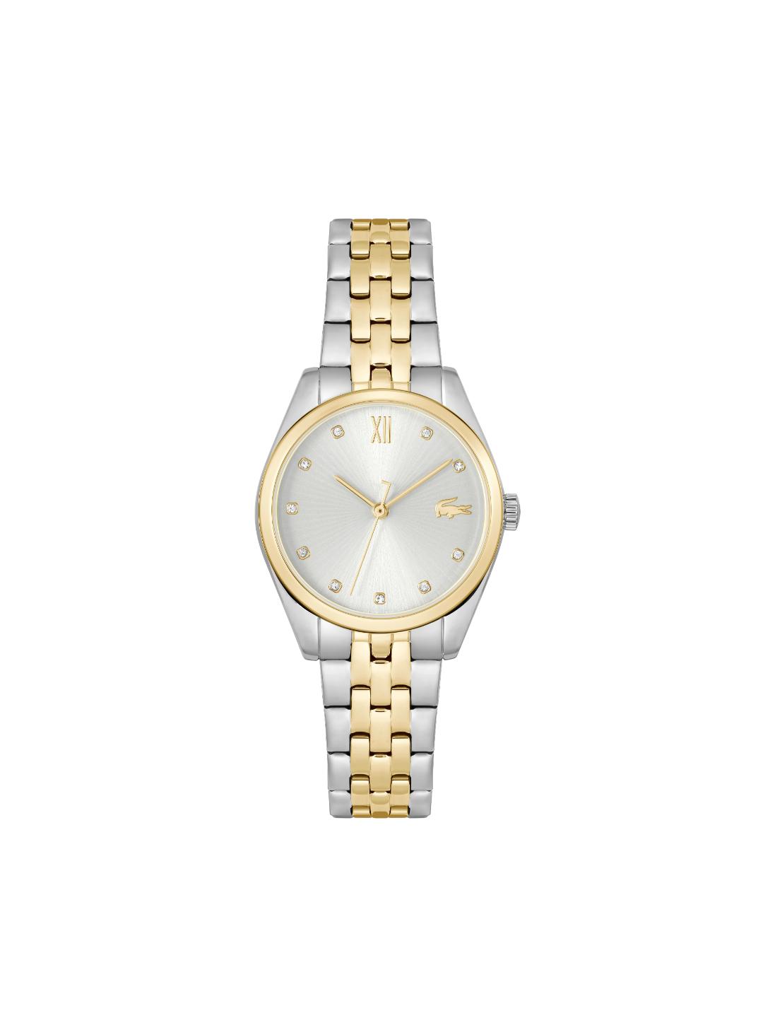 Lacoste Tuilerie Silver White 30 mm Dial Women Analog Watch 2001302