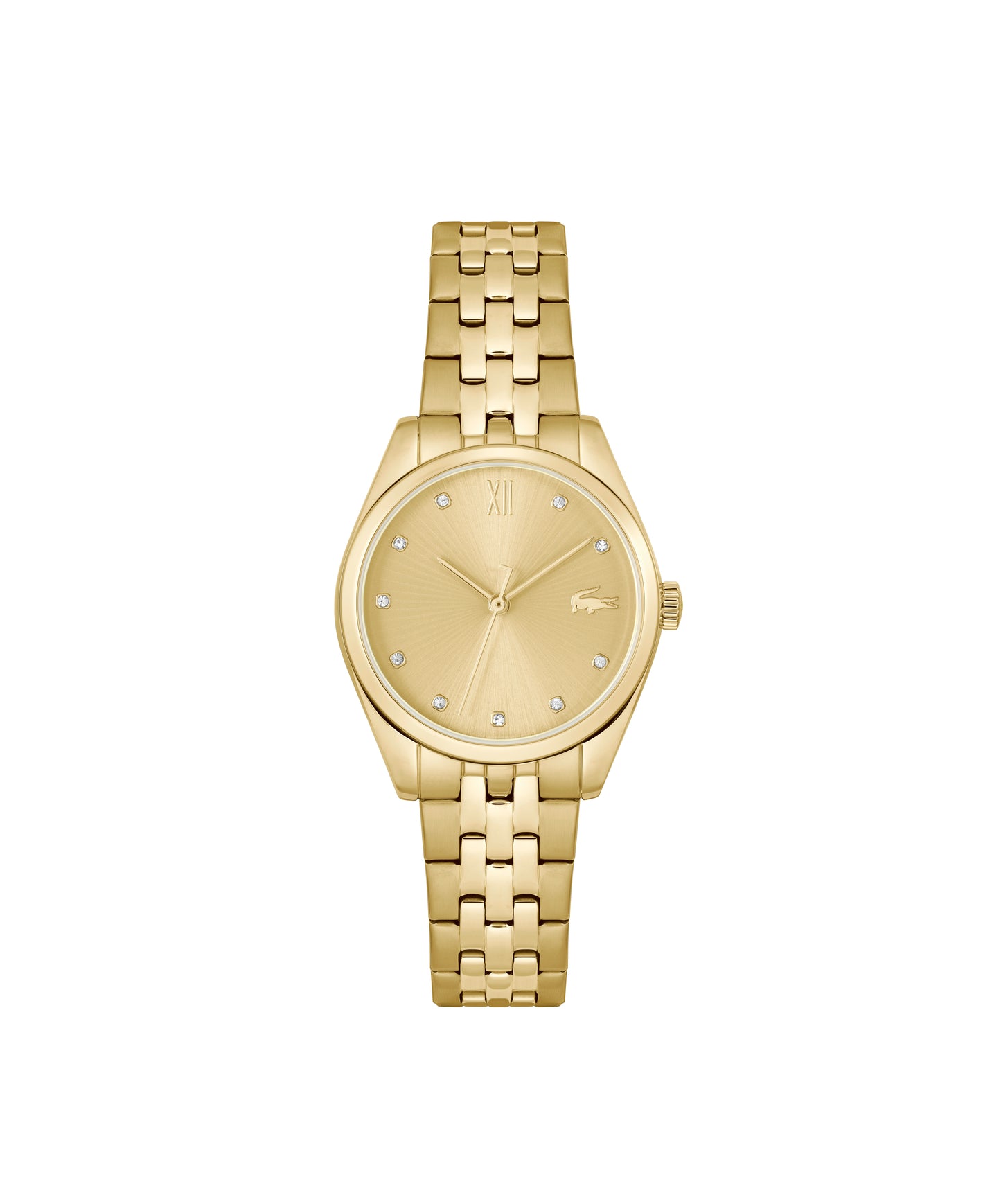 Lacoste TUILERIE 30 mm Gold Dial Women Watch-  2001303