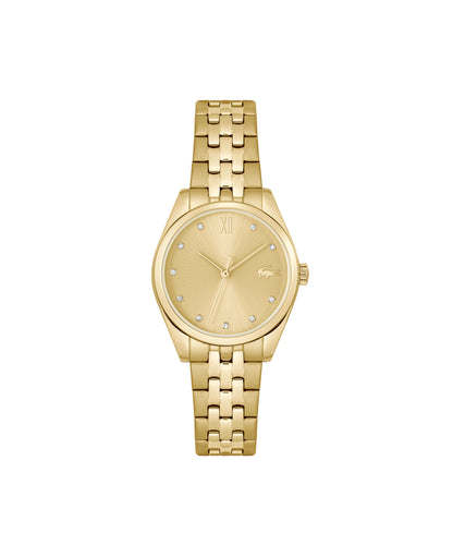 Lacoste TUILERIE 30 mm Gold Dial Women Watch-  2001303