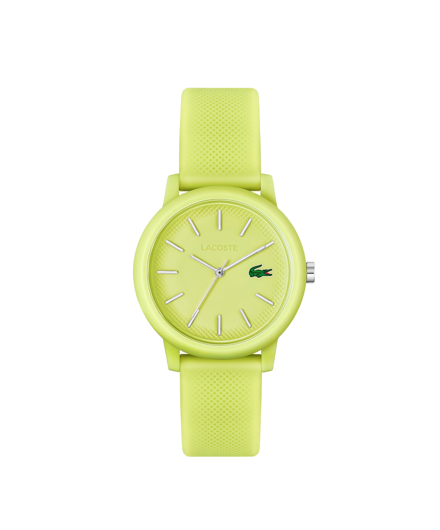 Lacoste L.12.12 36 mm Yellow Dial Women Watch 2001316