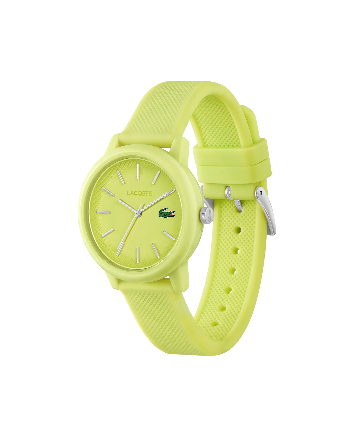 Lacoste L.12.12 36 mm Yellow Dial Women Watch 2001316