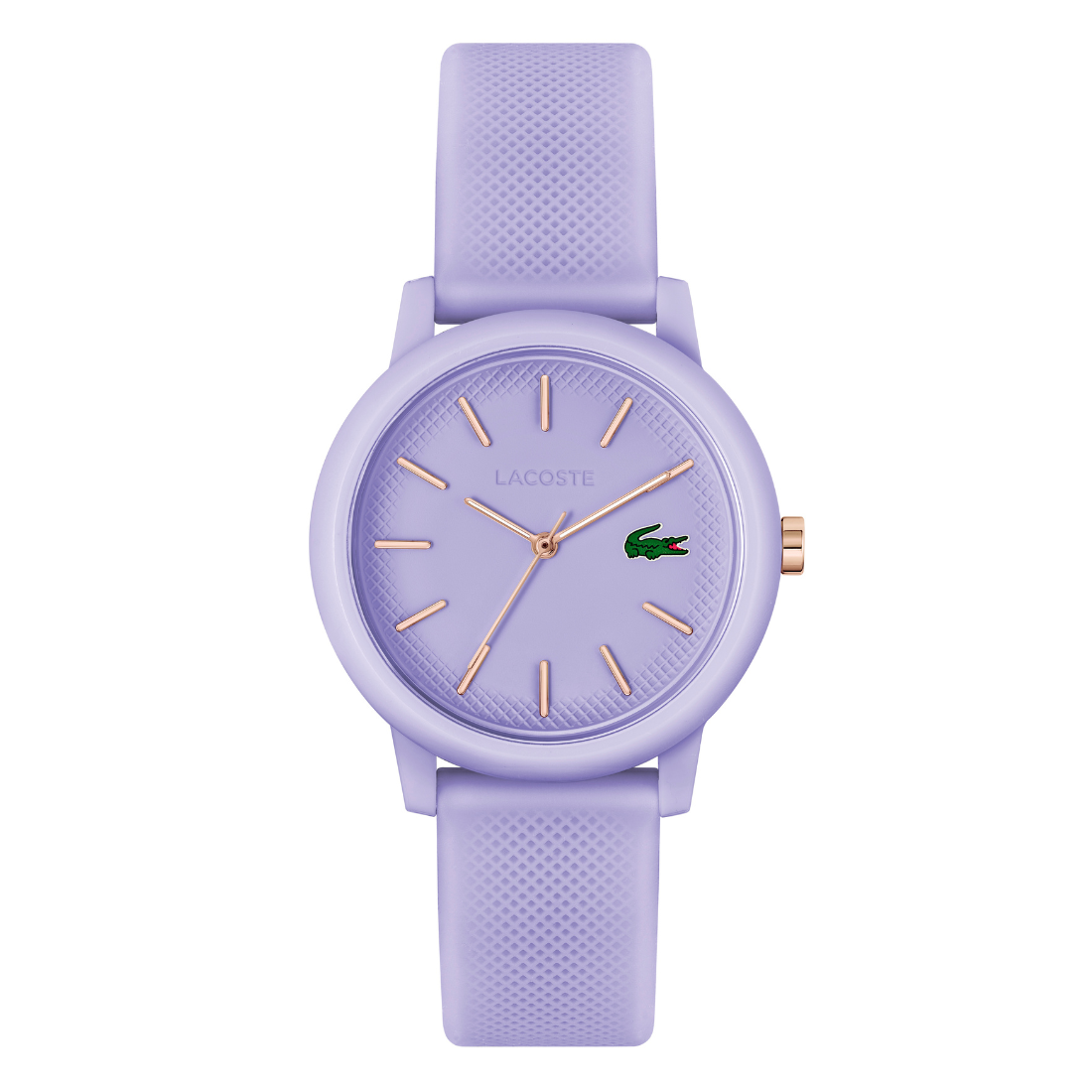 Lacoste L.12.12 36 mm Purple Dial Women Watch 2001317