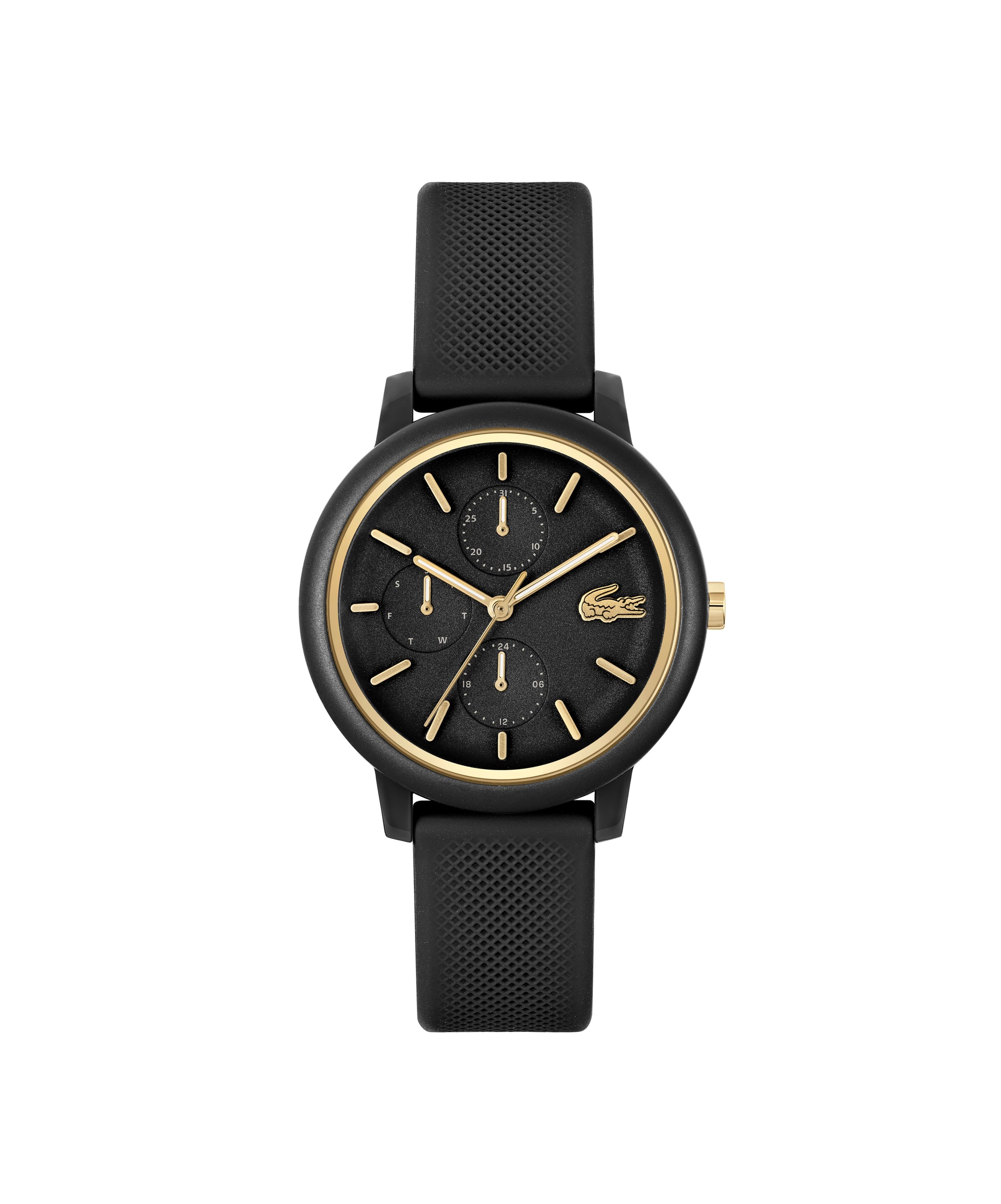 Lacoste L.12.12 38 mm Black Dial Women Watch 2001327