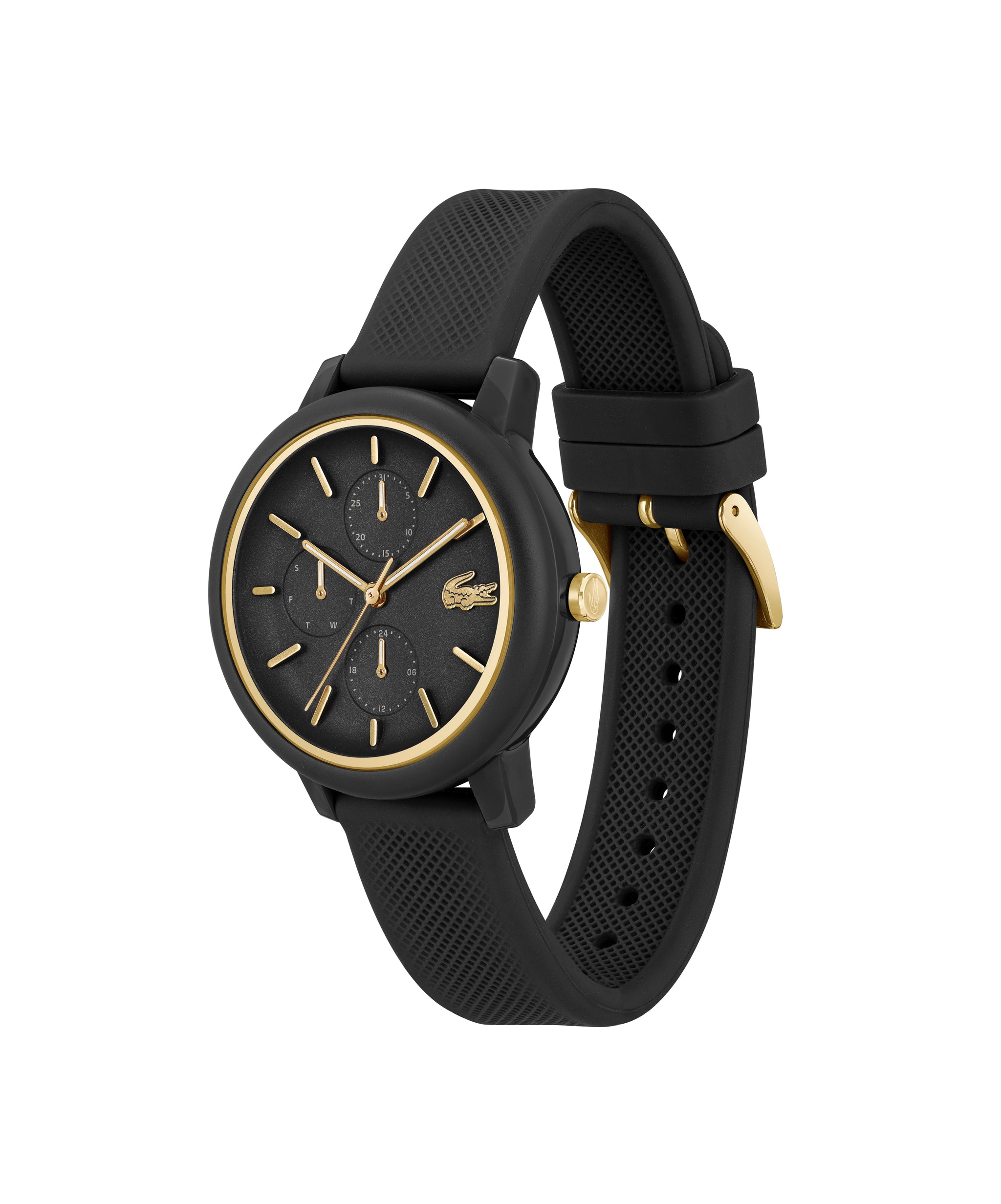Lacoste L.12.12 38 mm Black Dial Women Watch 2001327