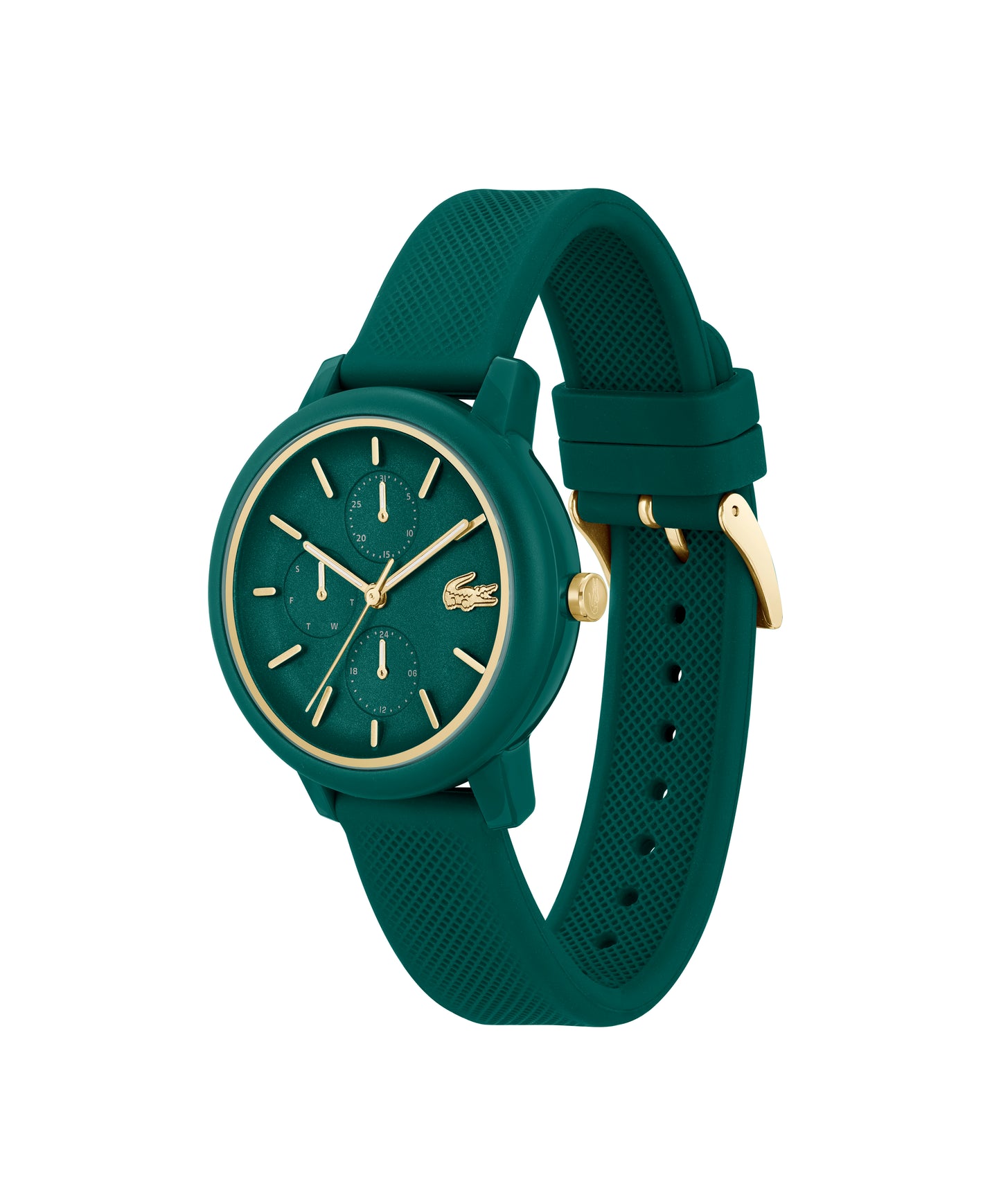Lacoste L.12.12 38 mm Green Dial Women Watch 2001329