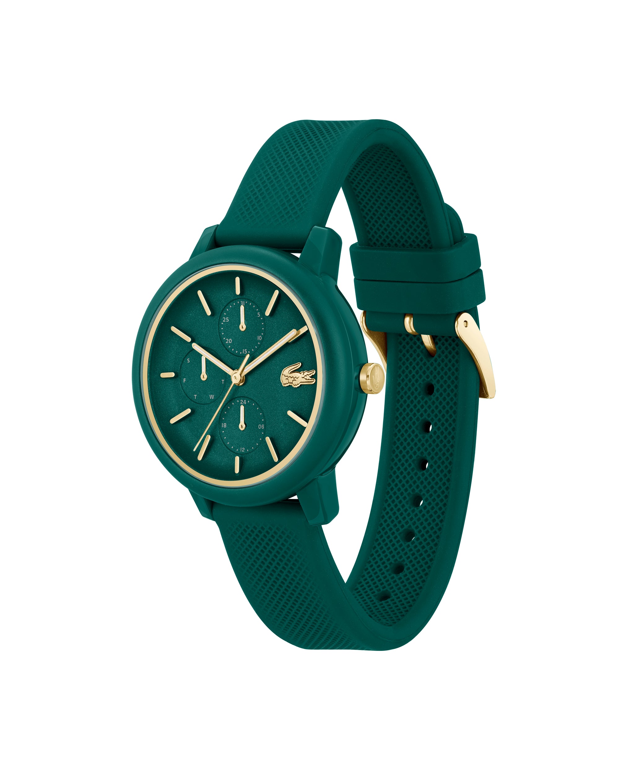 Lacoste L.12.12 38 mm Green Dial Women Watch 2001329
