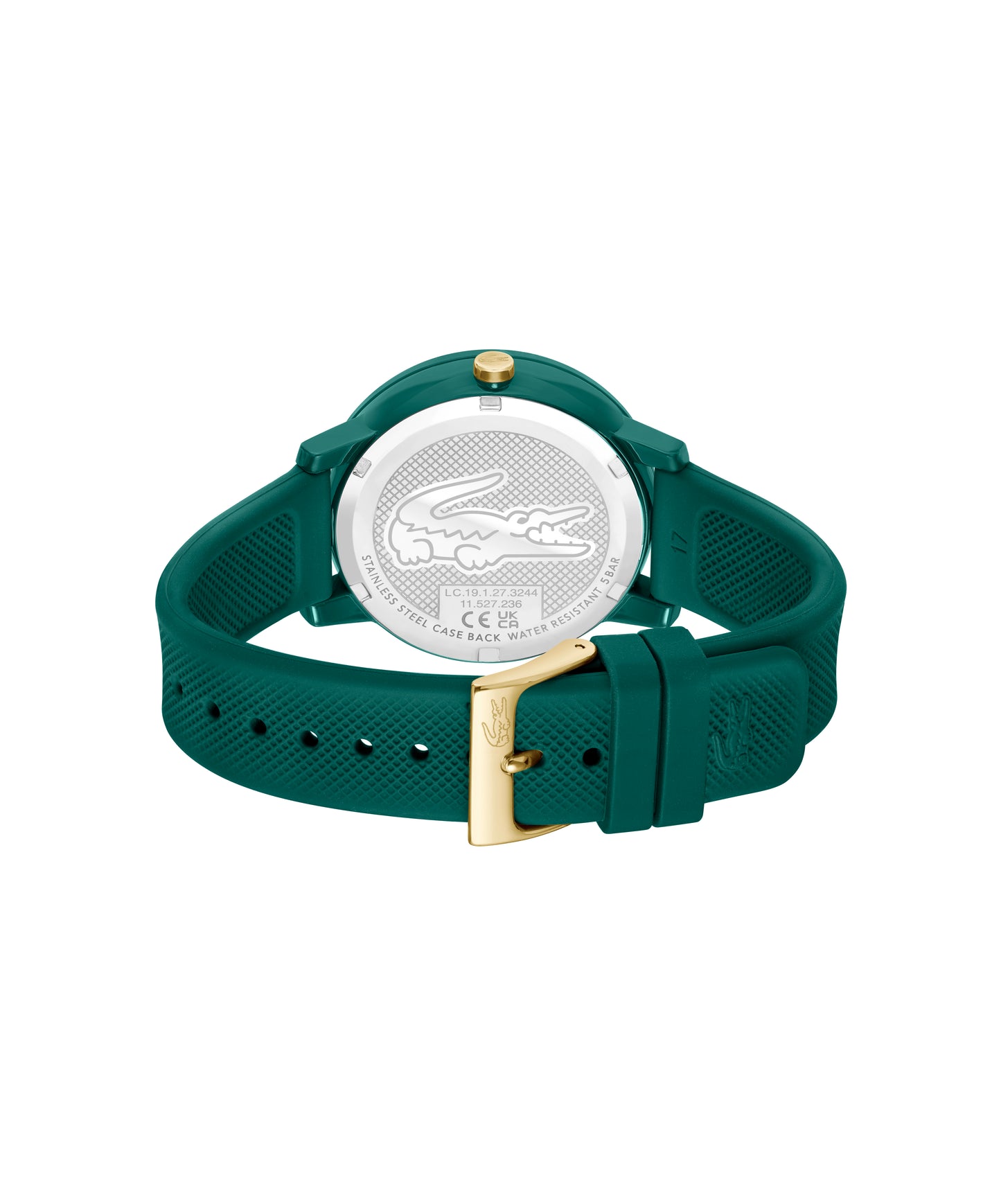 Lacoste L.12.12 38 mm Green Dial Women Watch 2001329
