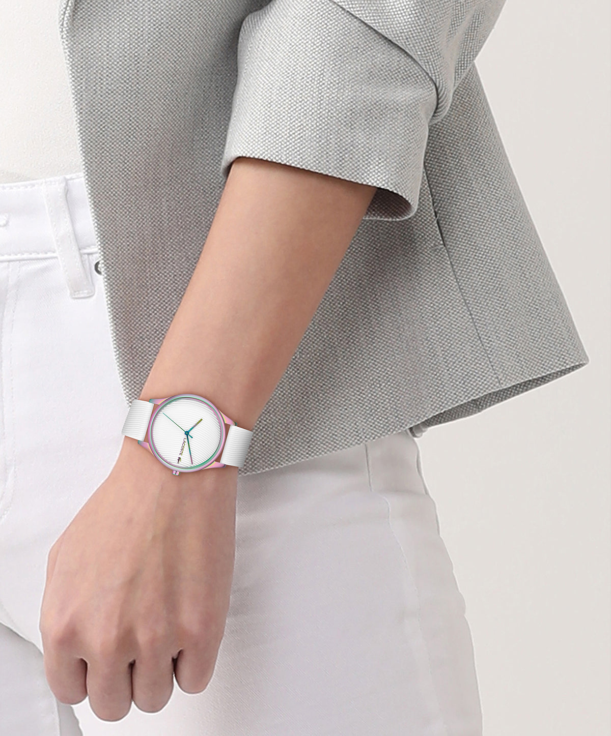 Lacoste FALDA 36 mm White Dial Women Watch  2001353