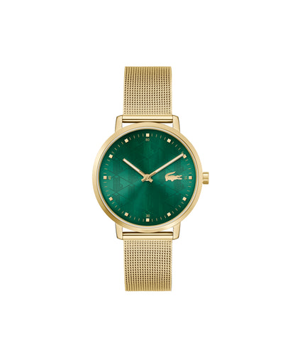 Lacoste CROCORIGIN 35 mm Green Dial Women Watch-  2001356