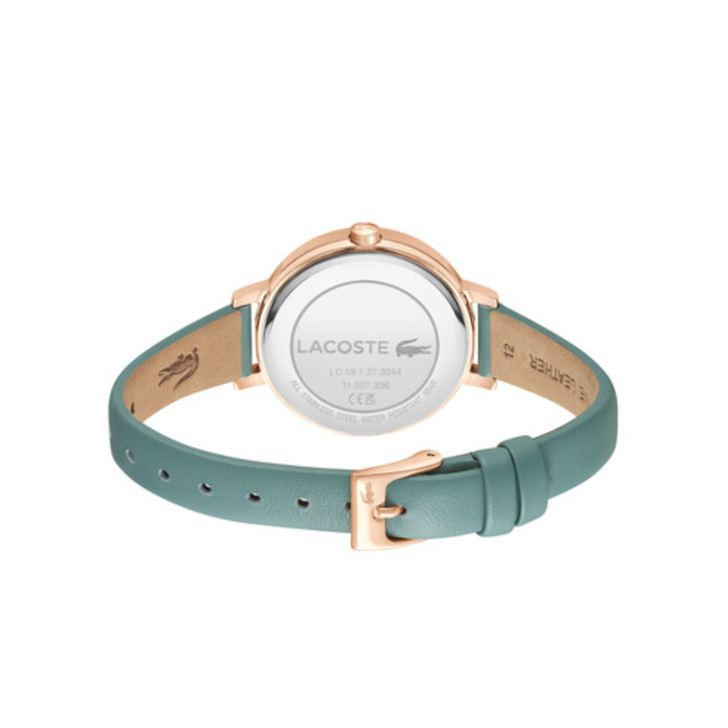 Lacoste RIGA 34 mm Green Dial Women Watch 2001367
