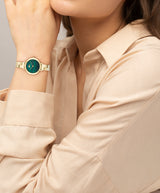 Lacoste TIVOLI 28 mm Green Dial Women Watch 2001377