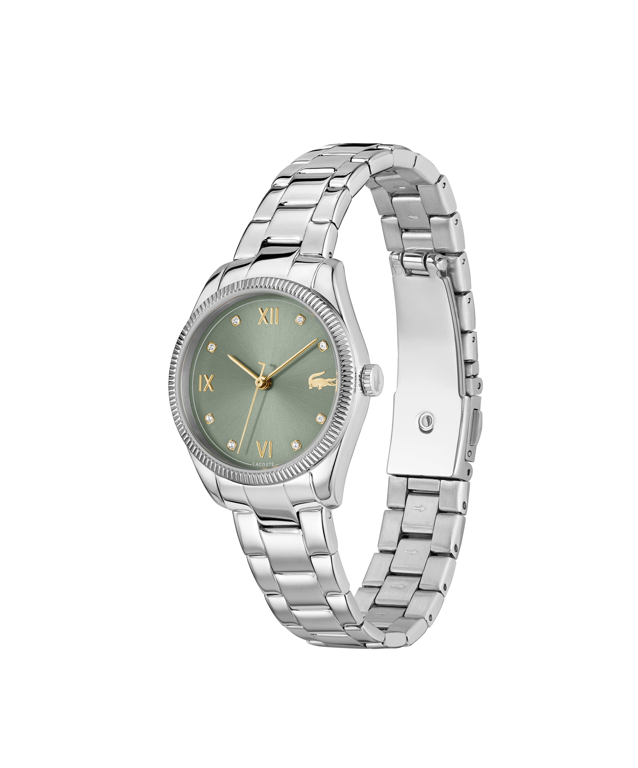 Lacoste PARISIENNE 30 mm Green Dial Women Watch 2001421